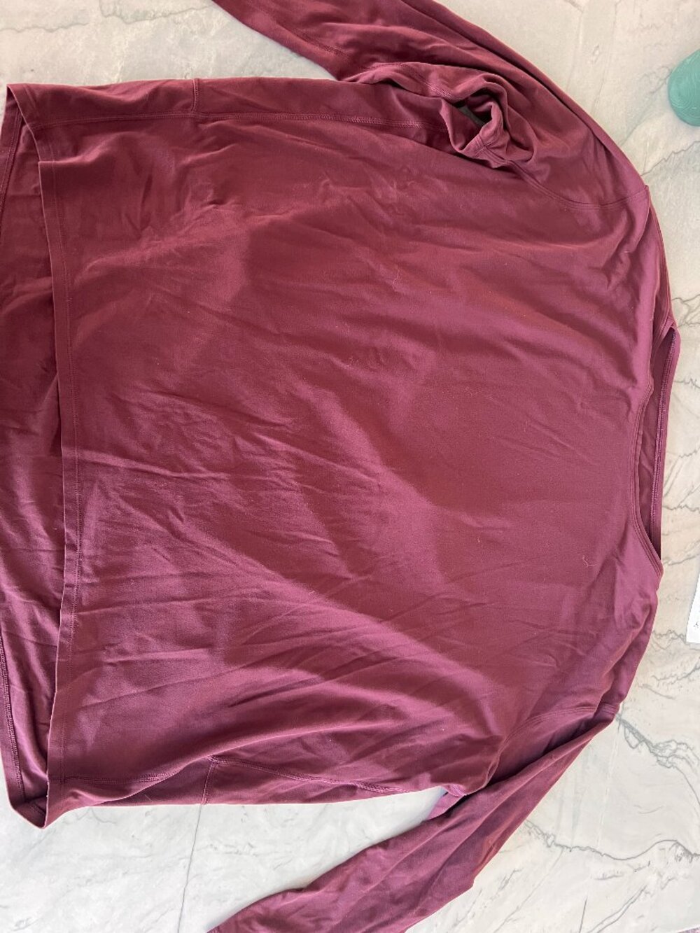 Lululemon Back In Action Long sleeve top Size 16